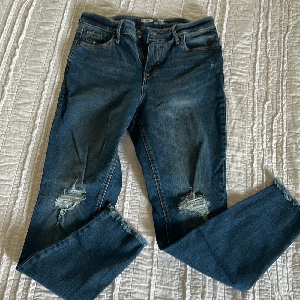 BOGO FREE! High Rise Distressed Skinny Jeans